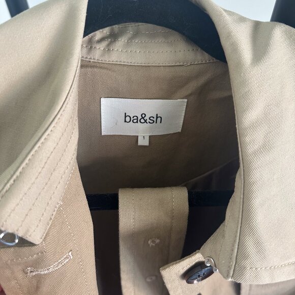 ba&sh POLAR midi-length trench coat | size 1 - Picture 10 of 11